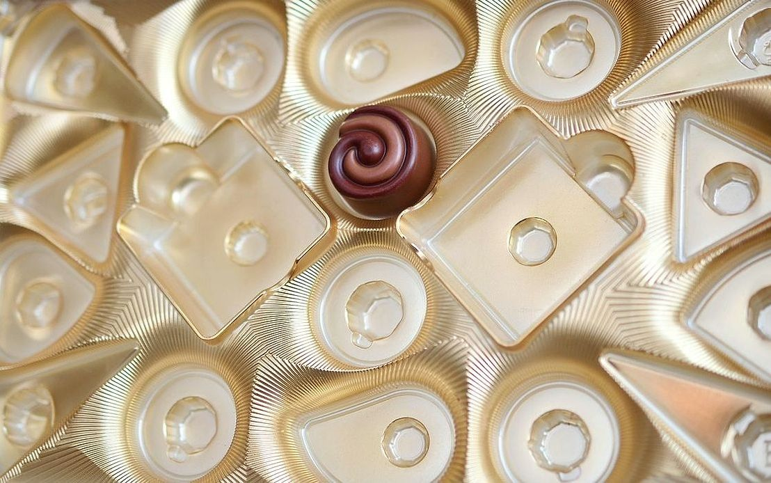 Artisan confectionery in elegant gift packaging